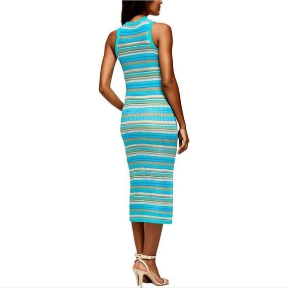 Bar III Trendy Plus Size Sleeveless Crochet Midi Dress - Picture 2 of 2